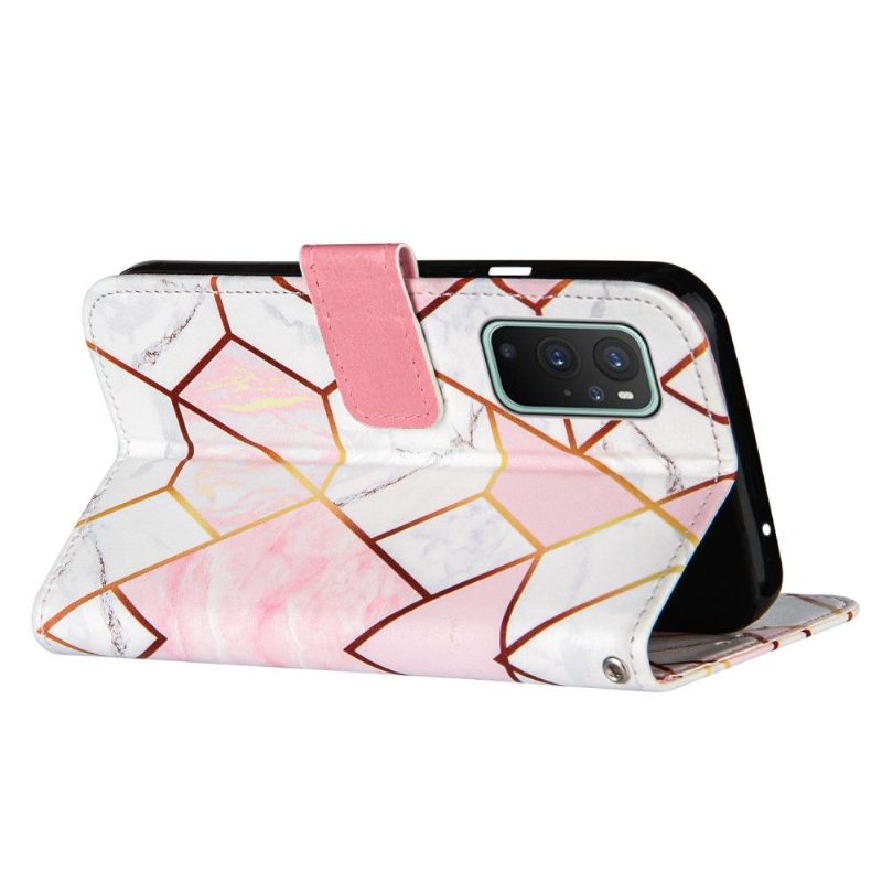 Flip Case voor OnePlus 9 Pro Chique Geometrie