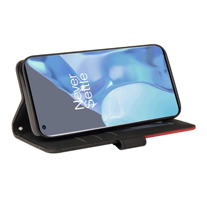Folio-hoesje voor OnePlus 9 Pro Bicolor Artistiek