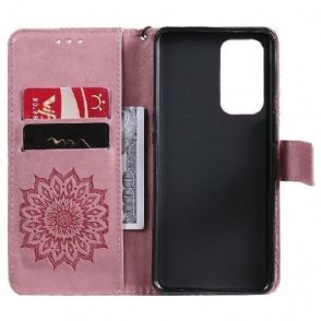 Folio-hoesje voor OnePlus 9 Pro Junna-leereffect
