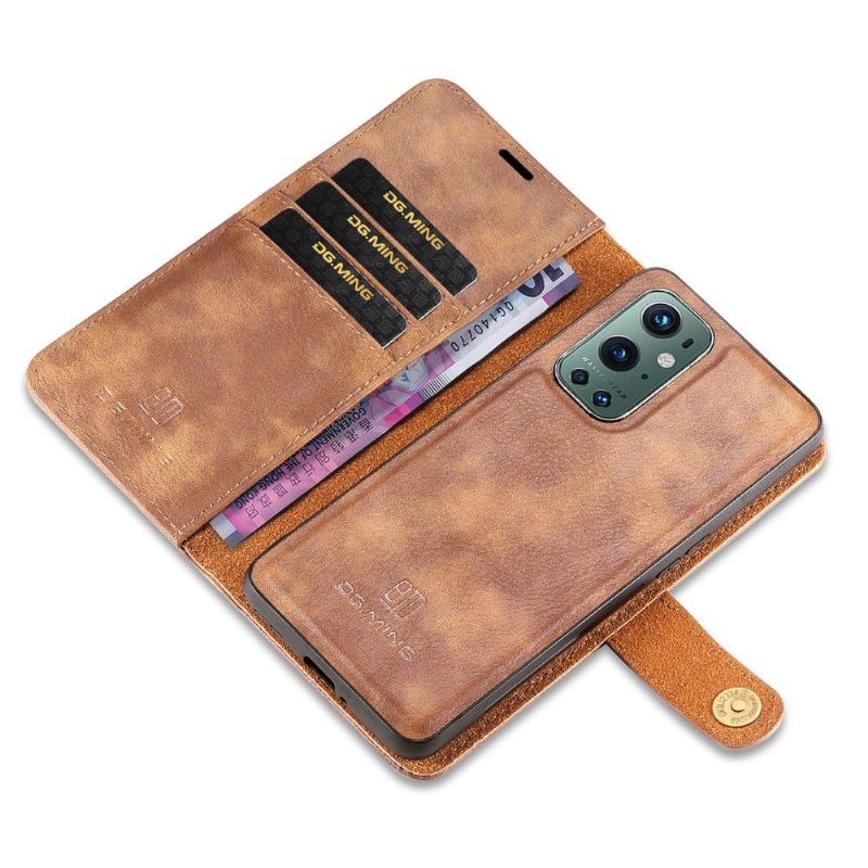 Hoesje Folio-hoesje voor OnePlus 9 Pro Bescherming Hoesje 2 in 1 En Afneembare Shell