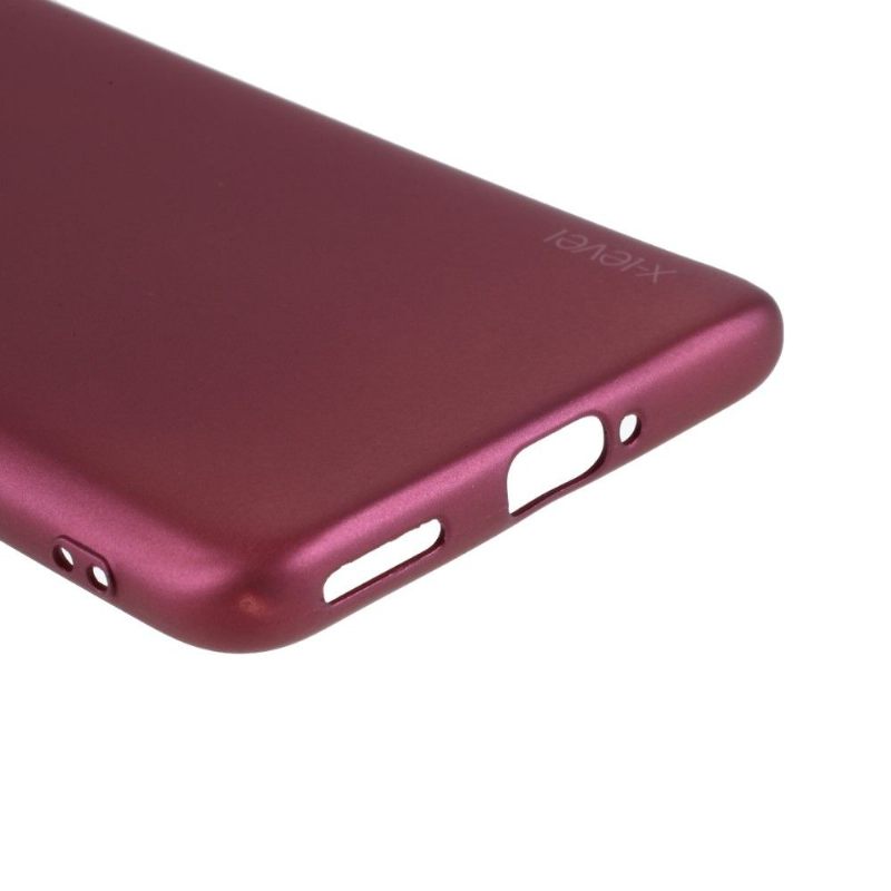 Hoesje voor OnePlus 9 Pro Guardian Series Ultra Fine Matte - Wijnrood