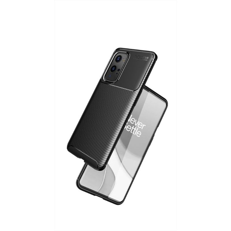 Hoesje voor OnePlus 9 Pro Koolstofvezeleffect