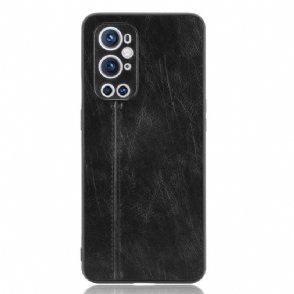 Hoesje voor OnePlus 9 Pro Leereffect