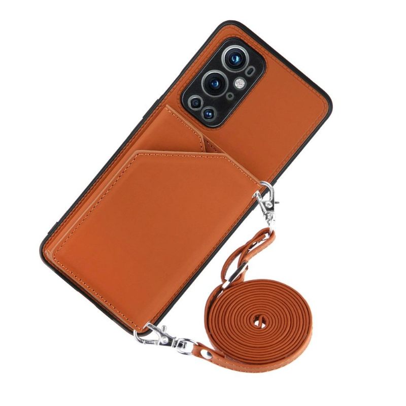 Telefoonhoesje voor OnePlus 9 Pro Bescherming Aude Lanyard Met Meerdere Compartimenten