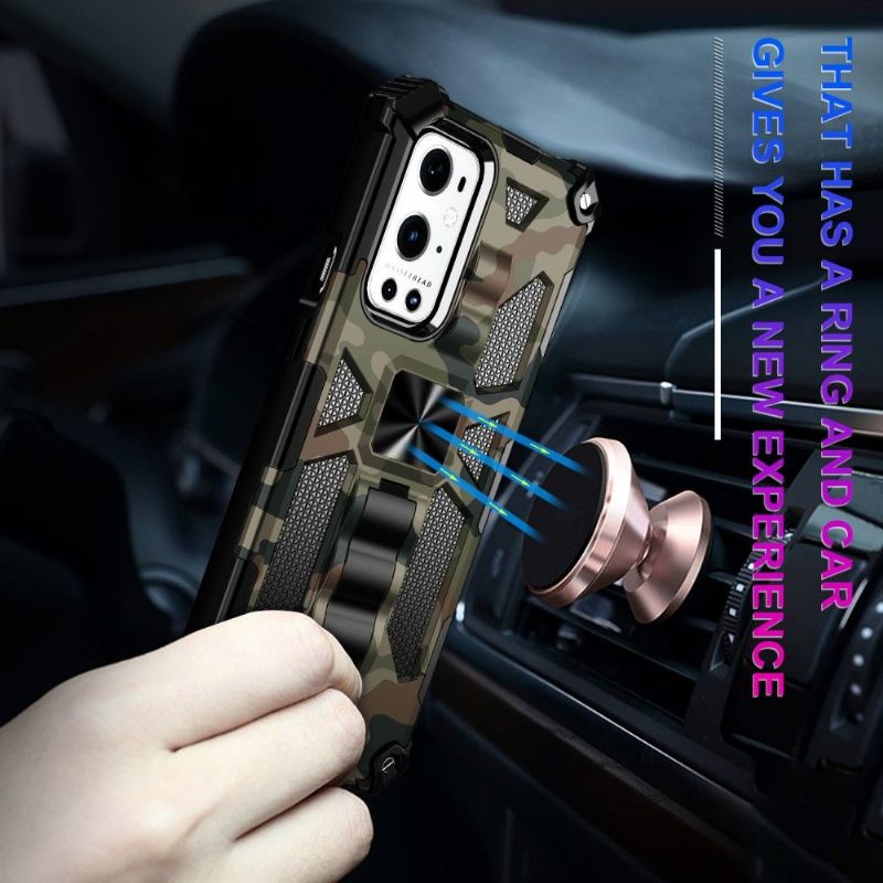 Telefoonhoesje voor OnePlus 9 Pro Ondersteuningsfunctie Voor Militaire Camouflage