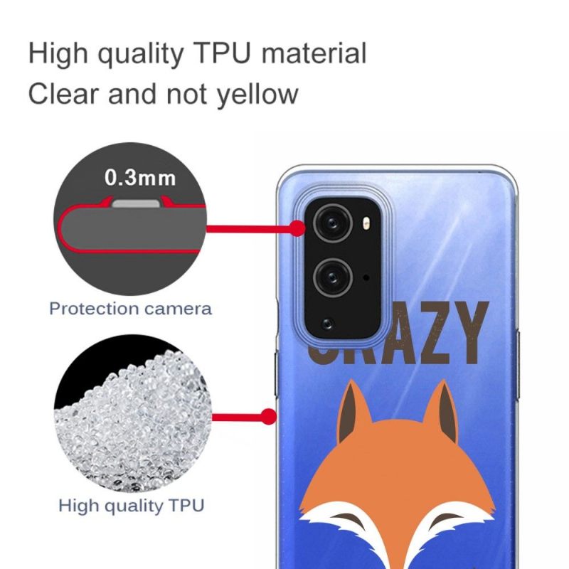 Telefoonhoesje voor OnePlus 9 Pro Zo Gek Als Een Vos