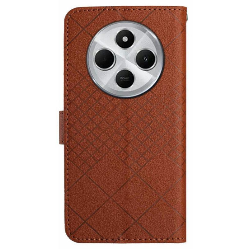 Bescherming Hoesje Poco C75 Geometrisch Patroon