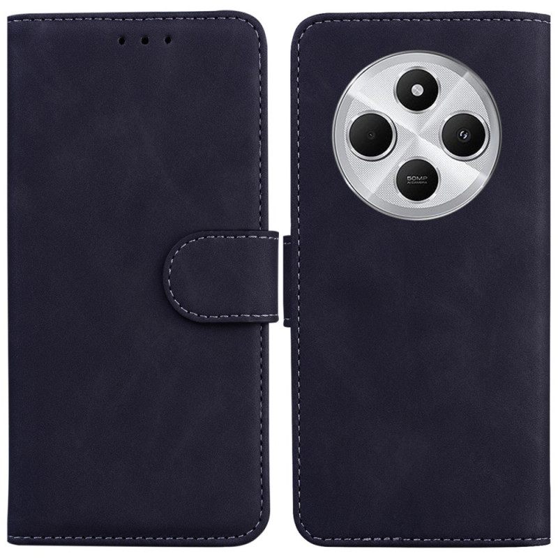 Bescherming Hoesje Poco C75 Suède-effect