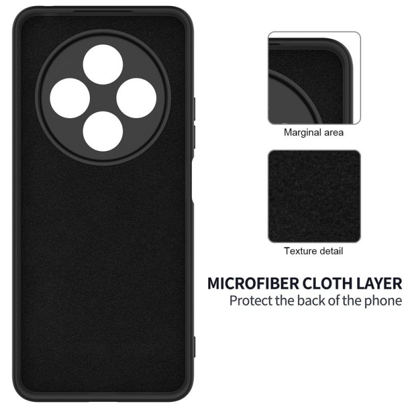 Case Hoesje Poco C75 Telefoonhoesje Vloeibare Siliconen Band