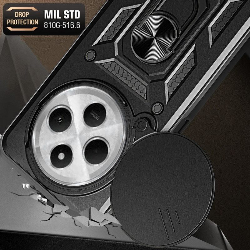 Cover Hoesje Poco C75 Telefoonhoesje Schuifbare Camerahoes En Standaard