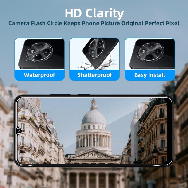 Dubbele Gehard Glazen Scherm- En Camerabeschermer Voor Xiaomi Redmi 14c / Poco C75