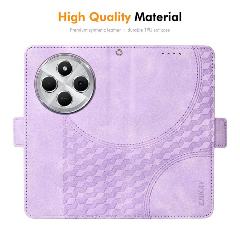 Duo Hoesje En Gehard Glazen Schermbeschermer Voor Xiaomi Redmi 14c / Poco C75