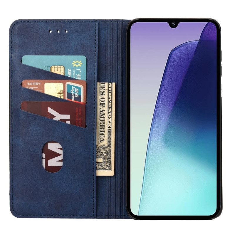 Folio-hoesje Poco C75 Tweekleurig