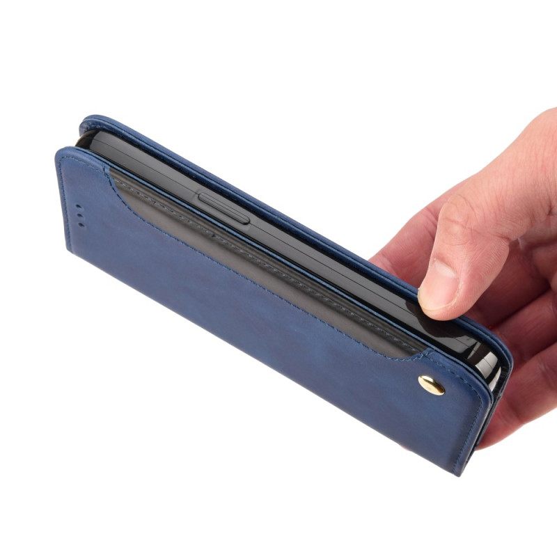 Folio-hoesje Poco C75 Tweekleurig