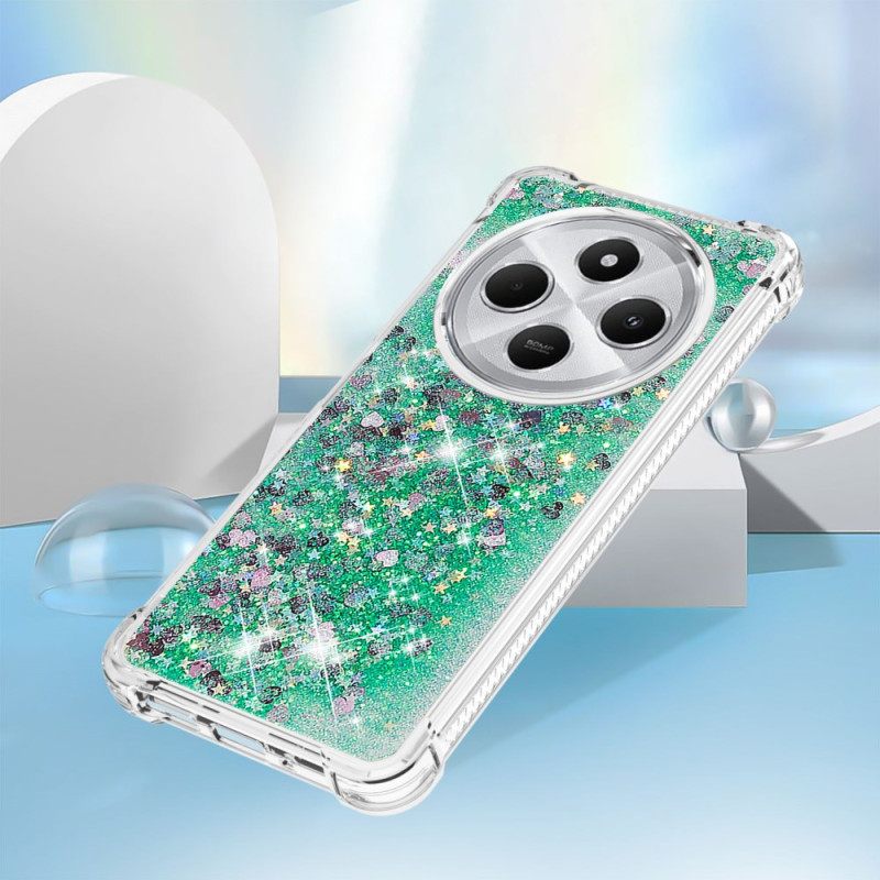 Hoesje Poco C75 Glitter Bescherming Hoesje
