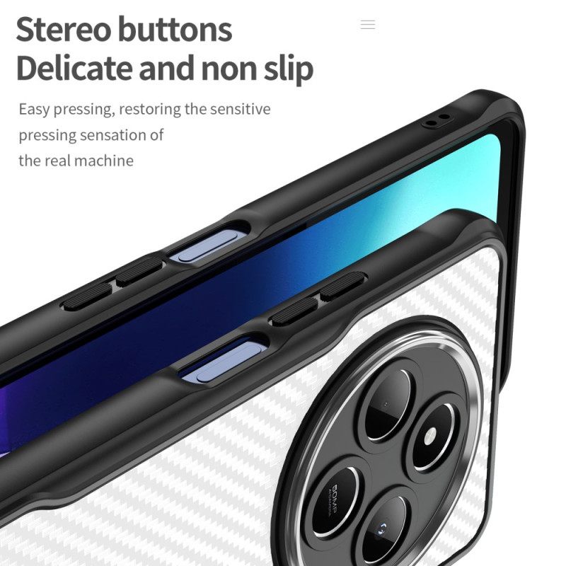 Hoesje Poco C75 Hybride En Metaal Knoppen Bescherming Hoesje