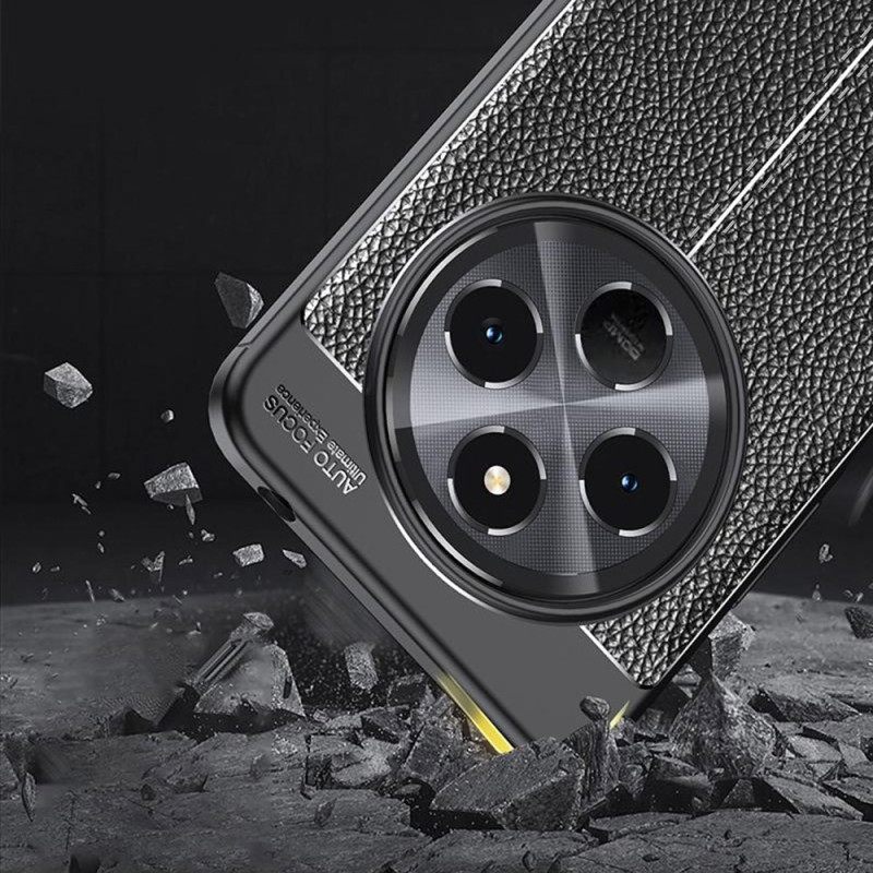 Hoesje Poco C75 Lychee-textuur