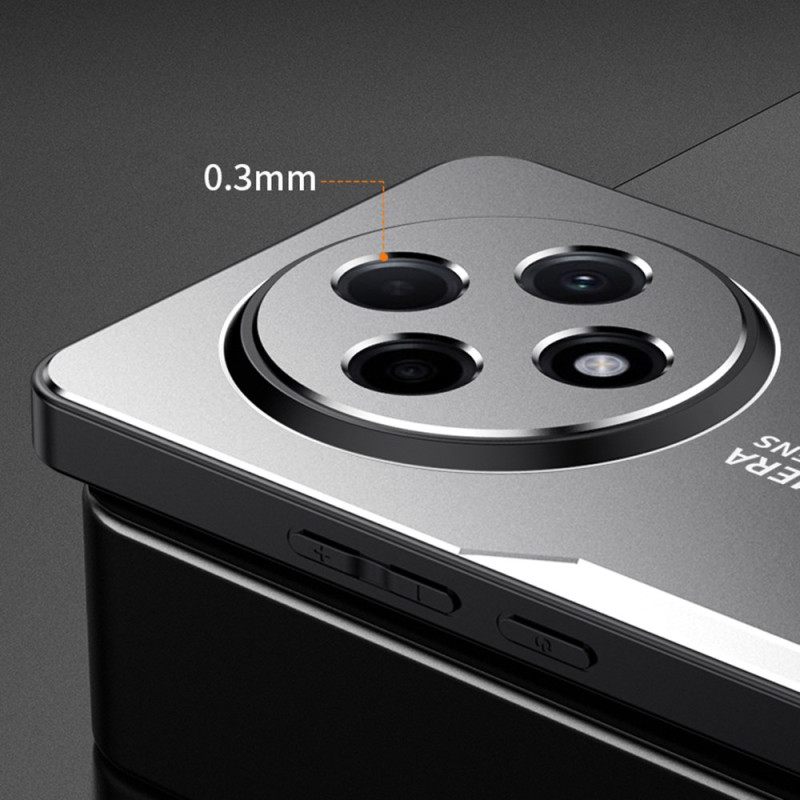 Hoesje Poco C75 Metaaleffect Bescherming Hoesje