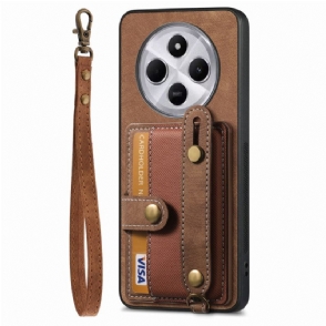 Hoesje Poco C75 Retro Multifunctioneel