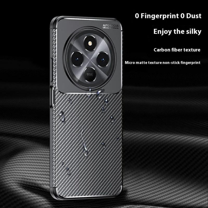 Hoesje Voor Poco C75 Flexibele Koolstofvezel