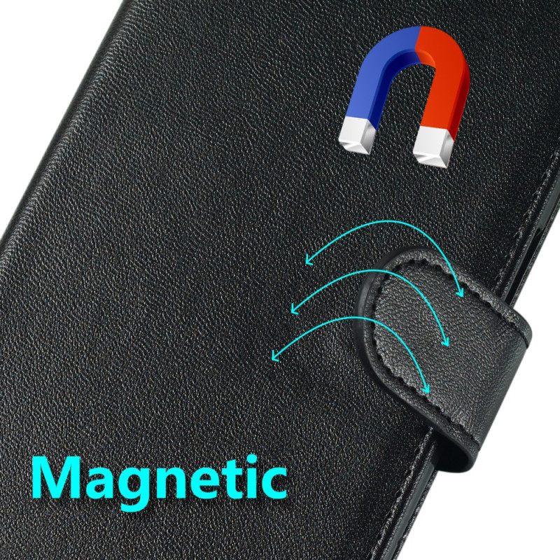 Leren Hoesje Poco C75 Gouden Rozen Kunstleren Riempje Bescherming Hoesje