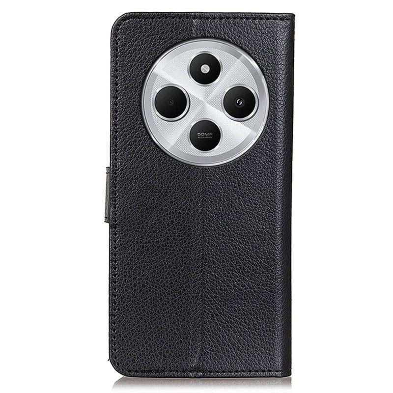 Leren Hoesje Poco C75 Leereffect Bescherming Hoesje