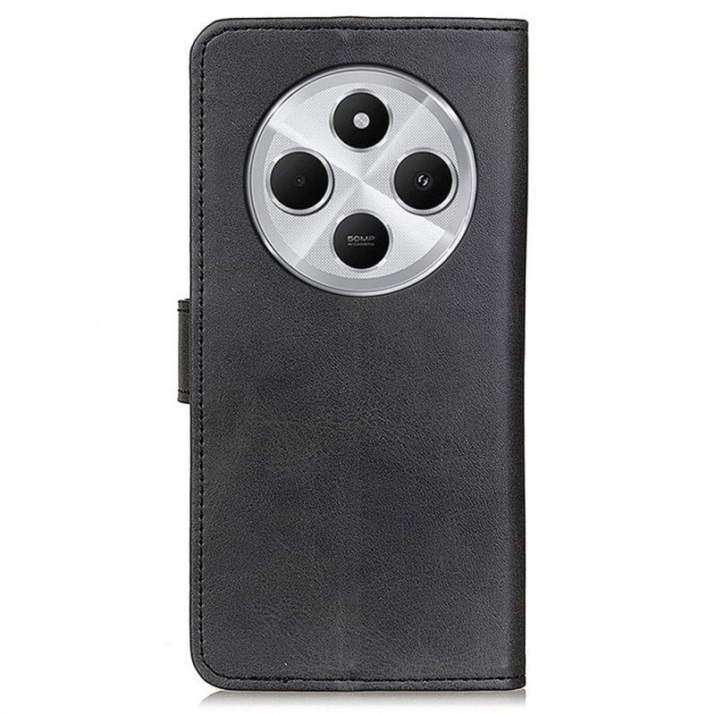 Leren Hoesje Poco C75 Mat Kunstleer Bescherming Hoesje