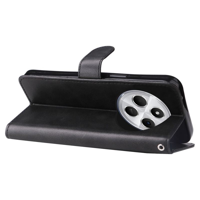 Leren Hoesje Poco C75 Ritssluiting Bescherming Hoesje