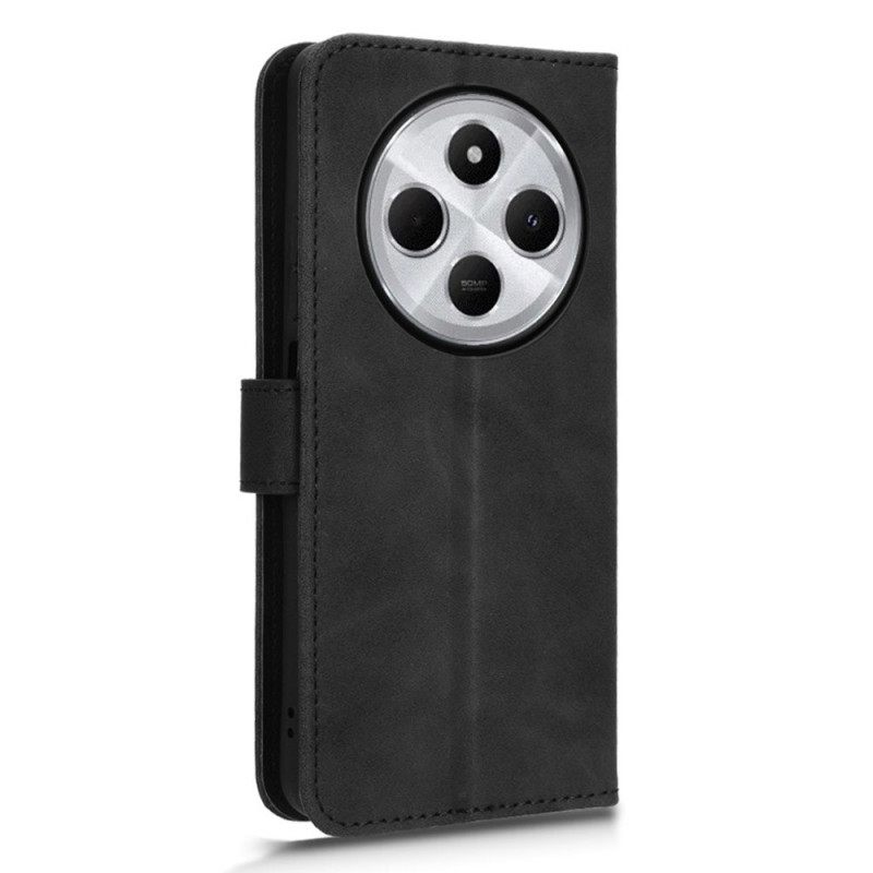 Leren Hoesje Poco C75 Suède-effect Bescherming Hoesje