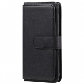 Leren Hoesje Voor Poco C75 10 Kaarthouders