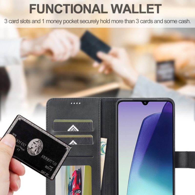 Leren Hoesje Voor Poco C75 Lc.imeeke