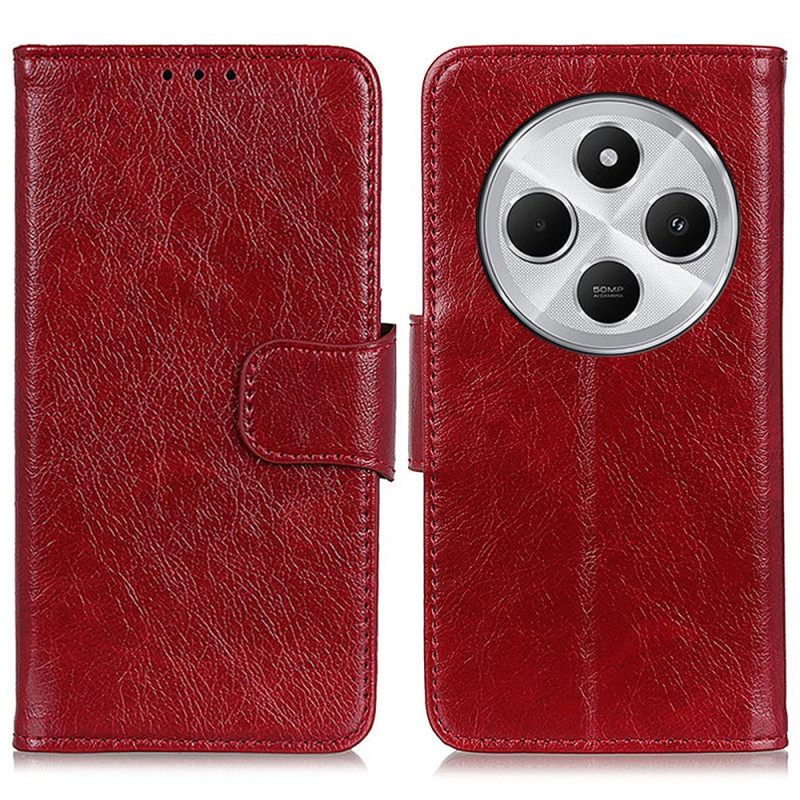 Leren Hoesje Voor Poco C75 Nappa Textuur