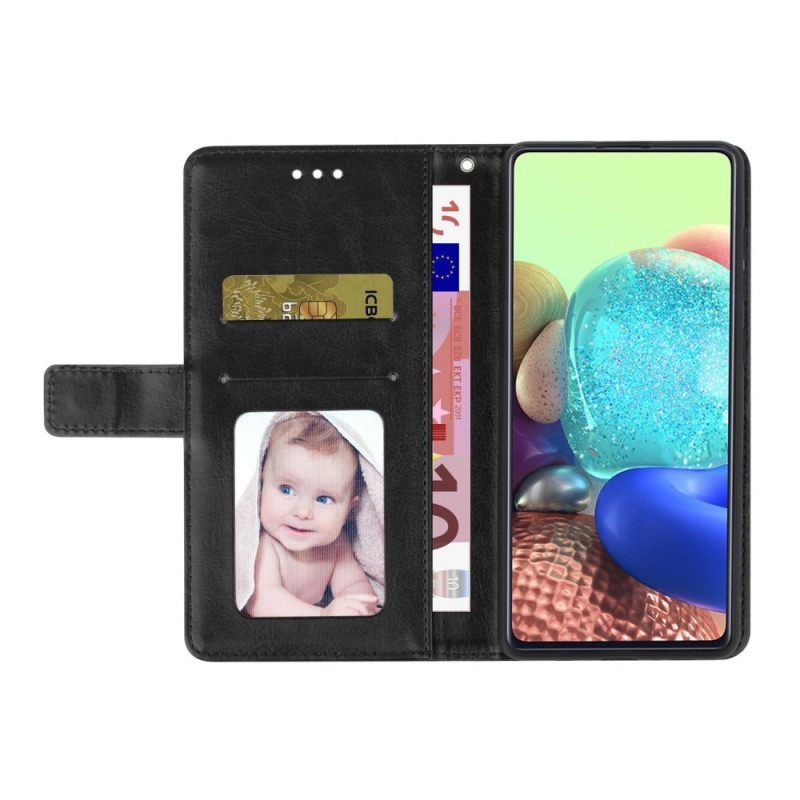 Leren Hoesje Voor Poco C75 Y-design Met Bandje