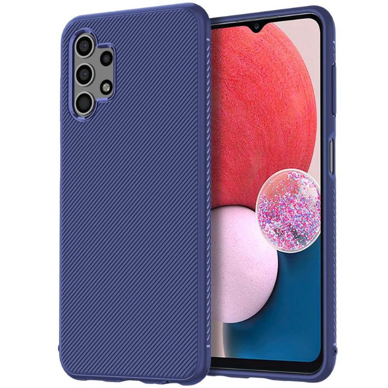 Hoesje voor Samsung Galaxy A13 4G Anti-fall Gestreept Effect