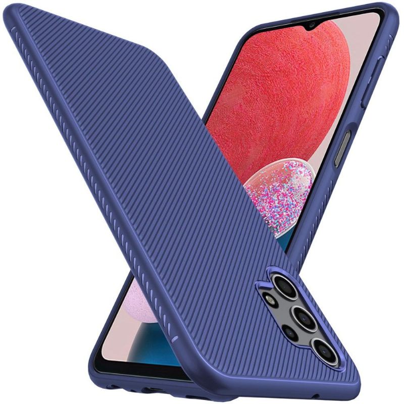 Hoesje voor Samsung Galaxy A13 4G Anti-fall Gestreept Effect