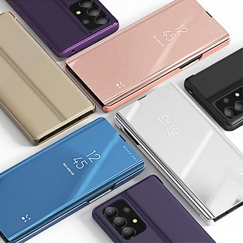 Hoesje voor Samsung Galaxy A13 4G Folio-hoesje Spiegeleffect