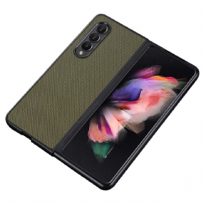 Hoesje voor Samsung Galaxy Z Fold 4 Zakelijk Resistent Kunstleer