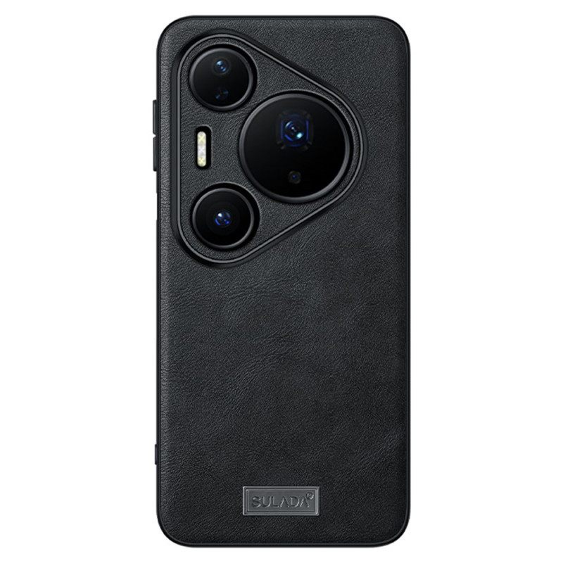 Cover Hoesje Huawei Pura 80 Pro Telefoonhoesje Sulada Lederlook
