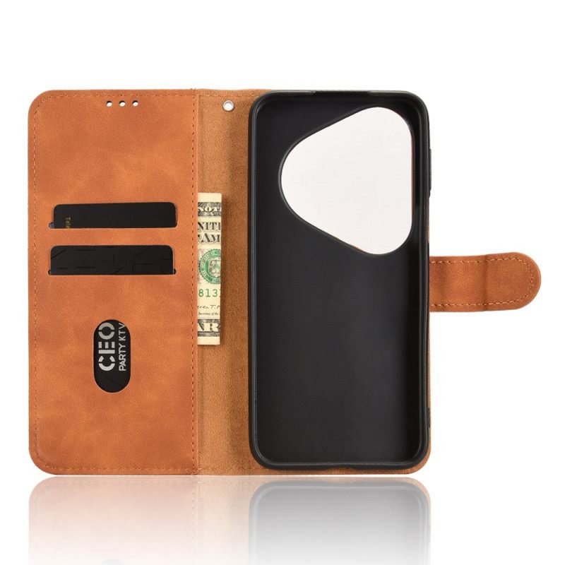 Folio-hoesje Huawei Pura 80 Pro Suède-effect