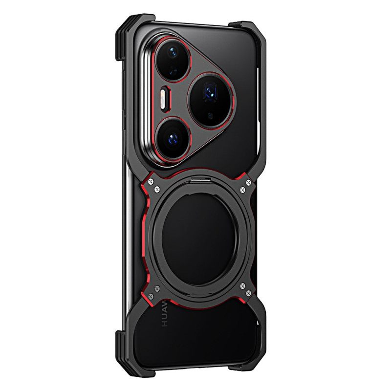 Hoesje Huawei Pura 80 Pro Geïntegreerde Houder En Magnetische Bevestiging