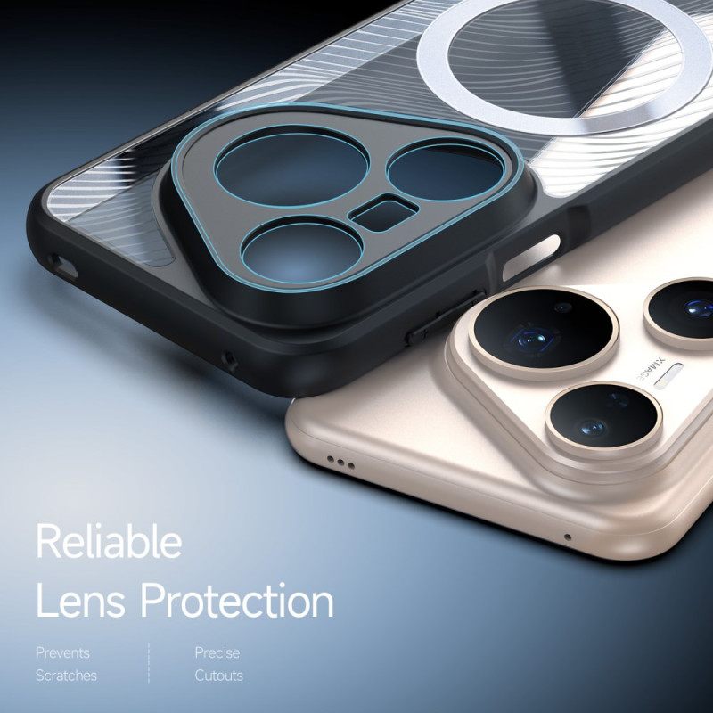 Hoesje Huawei Pura 80 Pro Magsafe Aimo-serie Dux Ducis Bescherming Hoesje