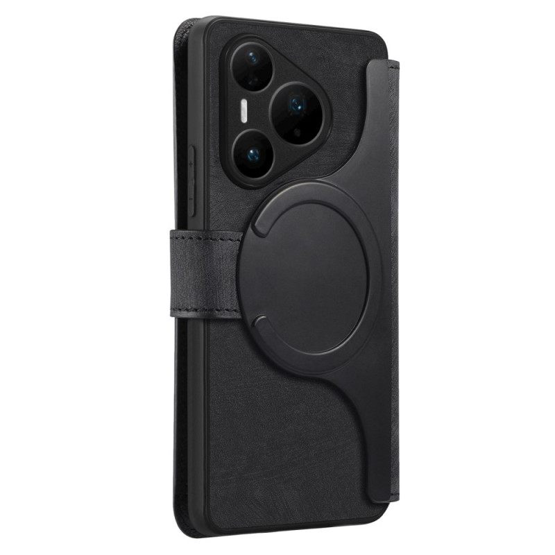 Leren Hoesje Huawei Pura 80 Pro Afneembare Hoes Caseneo Bescherming Hoesje