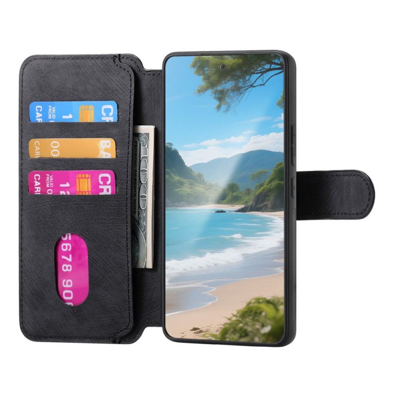 Leren Hoesje Huawei Pura 80 Pro Afneembare Hoes Caseneo Bescherming Hoesje