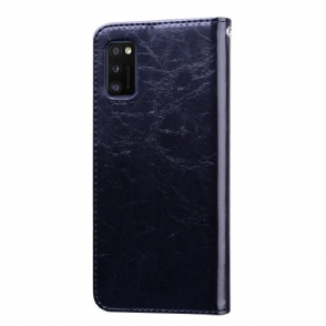 Folio-hoesje voor Samsung Galaxy A41 Anti-fall Luxe Vintage