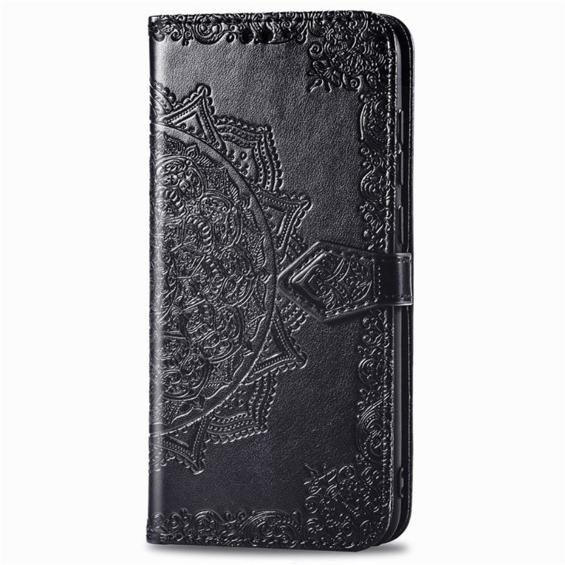 Folio-hoesje voor Samsung Galaxy A41 Reliëf-mandala