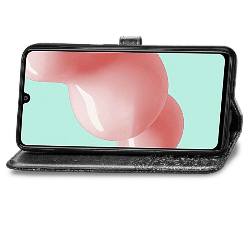 Folio-hoesje voor Samsung Galaxy A41 Reliëf-mandala