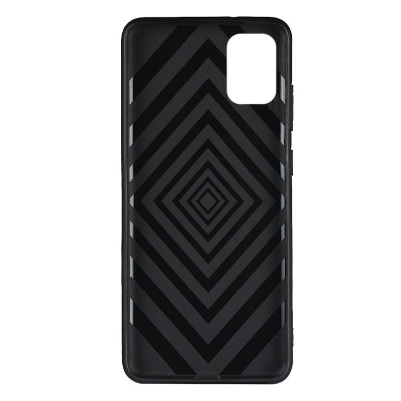 Hoesje voor Samsung Galaxy A41 Mat Effect Met Steun Op De Rug