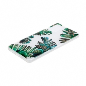 Telefoonhoesje voor Samsung Galaxy A41 Groene Bladeren