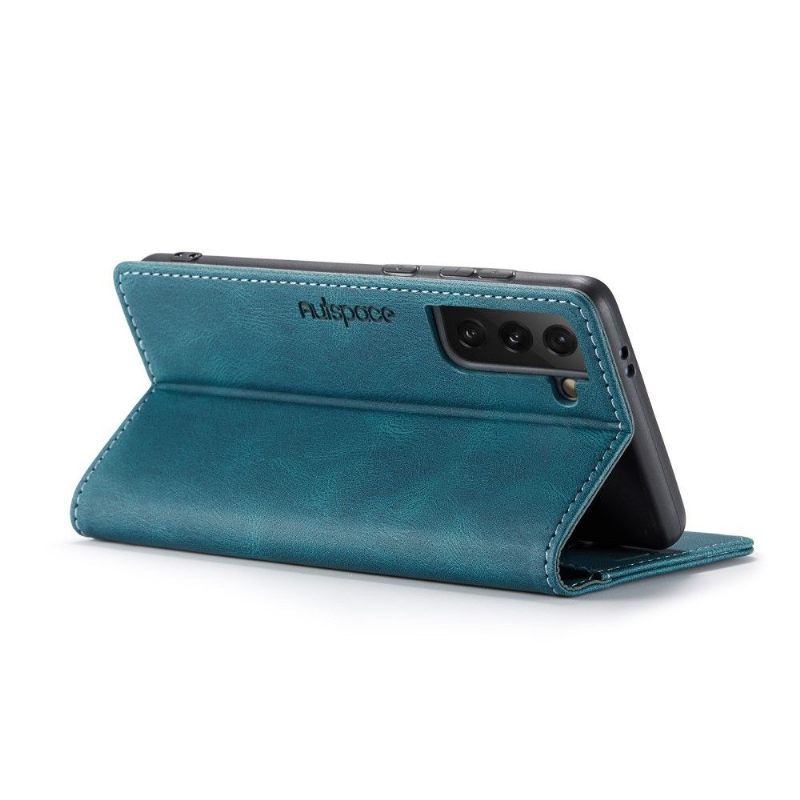 Folio-hoesje voor Samsung Galaxy S21 5G Autspace Kunstleer