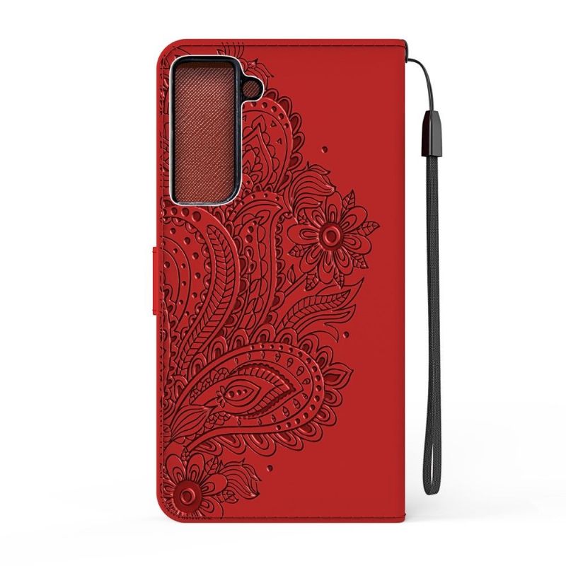 Folio-hoesje voor Samsung Galaxy S21 5G Lena Paisley
